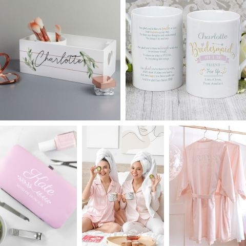 Gifts for pamper loving bridesmaids