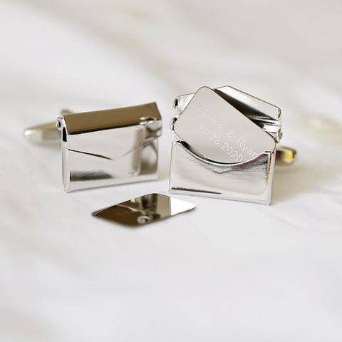 secret message cufflinks