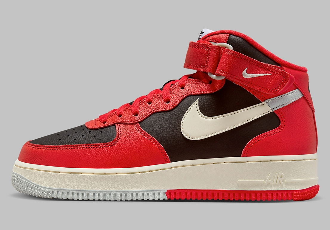 The Nike Air Force 1 Mid Split Bred Releases July 15 - Sneaker News