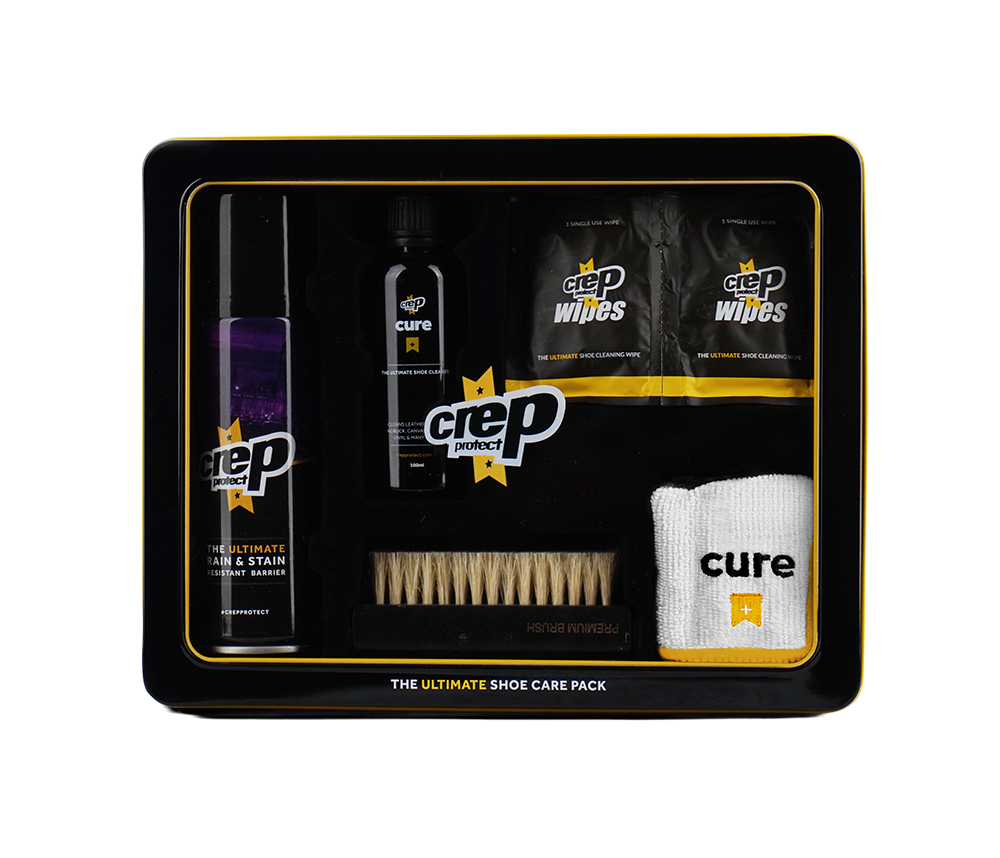 Crep Protect Cure Kit, Ultimate Rain & Stain Shoe Spray and 6 Wipes (Bundle  Gift Pack), Clear : Buy Online at Best Price in KSA - Souq is now  : Fashion