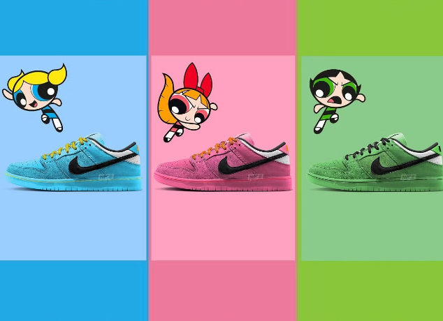 Nike Dunk Low x PowerPuff Girls Expected to Drop Holiday