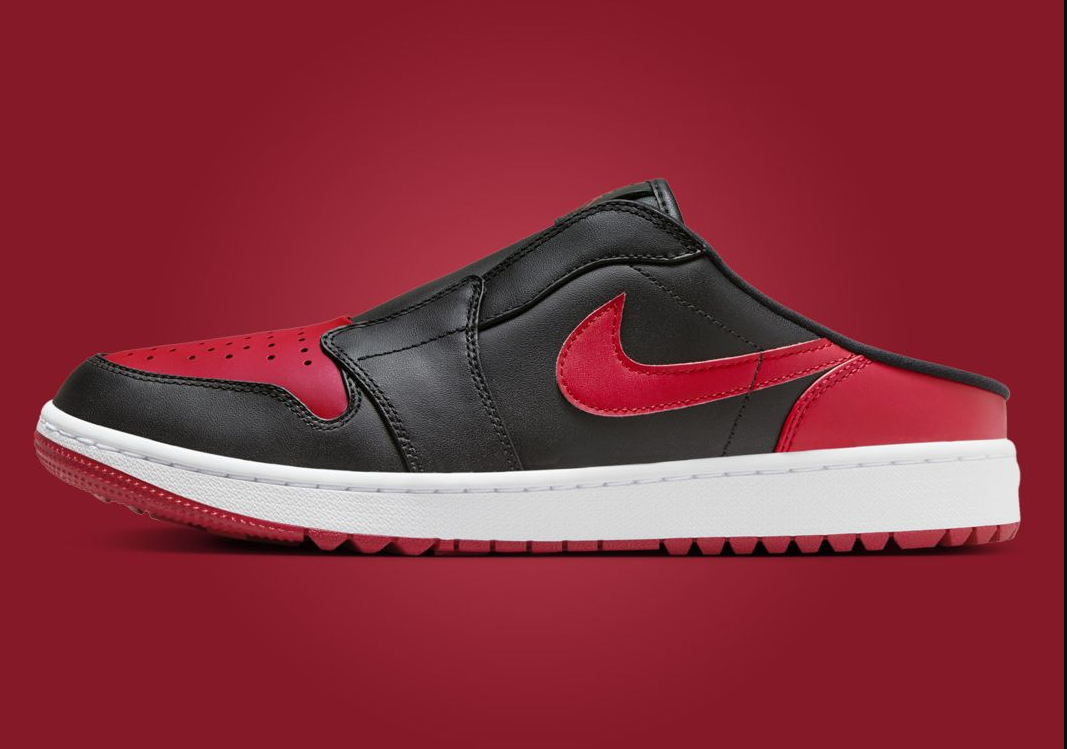 Air Jordan 1 Low 'Bred' Mule