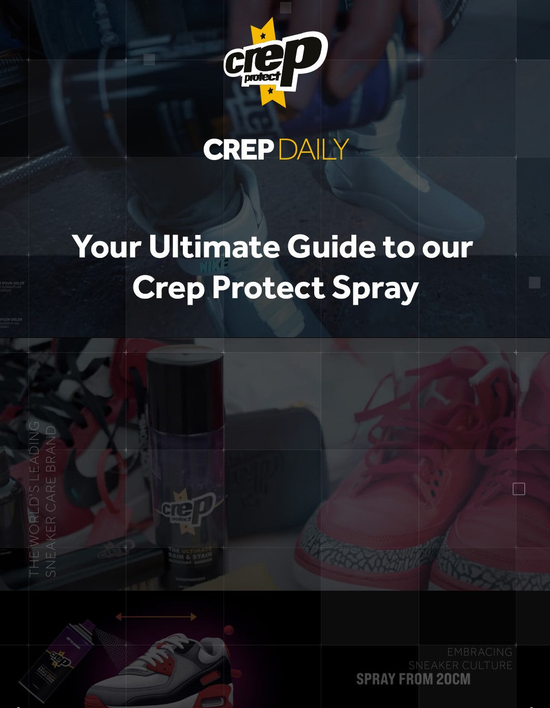 Your Ultimate Guide to our Crep Protect Spray – CrepProtect