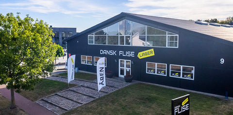 Dansk Flise Lager showroom i Odense