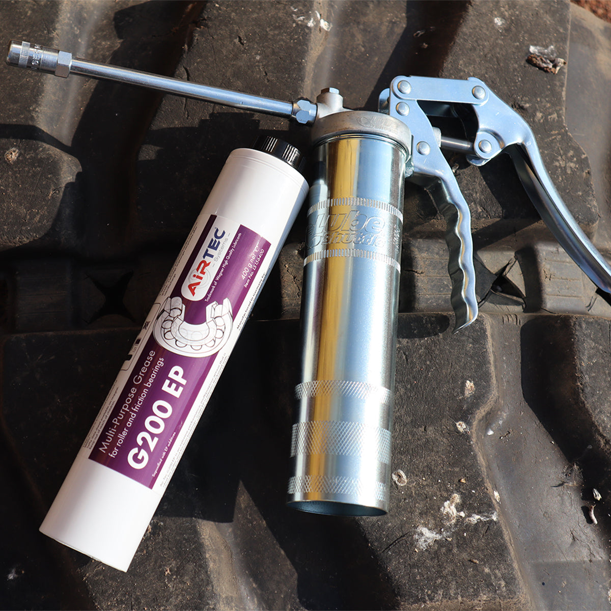 Economy Grease Gun Kit compact tractor grease lowering the gelling temperature by