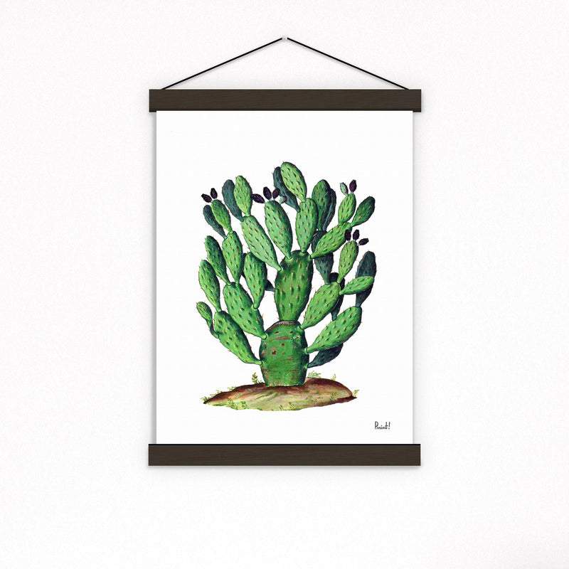 Gift Idea, Christmas Svg, Gift for him,  Cactus wall art prints, Vintage Book Print Art, Book print Opuntia Cactus on Vintage art BFL037