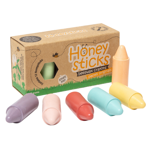 Honeysticks 100% Beeswax Crayons - Original - Challenge & Fun, Inc.