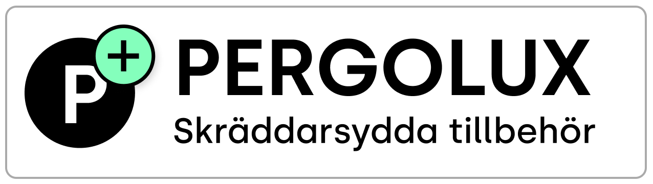 PERGOLUX Skreddersydd Tilbehör logo