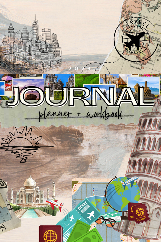 2024 BLACKARTSYGIRL JOURNAL AND PLANNER (CAT THEME)