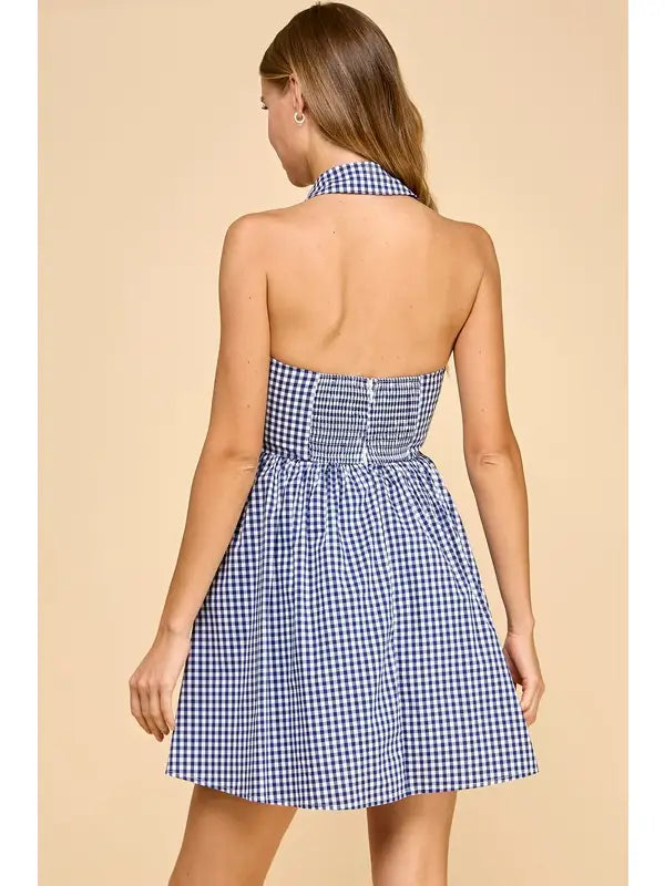The Gingham Summer Halter
