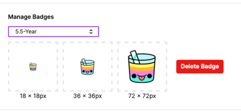 Twitch Badges Size