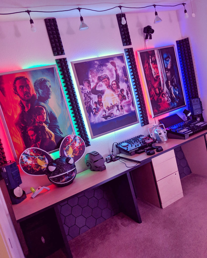 Streamer Bedroom Decor 