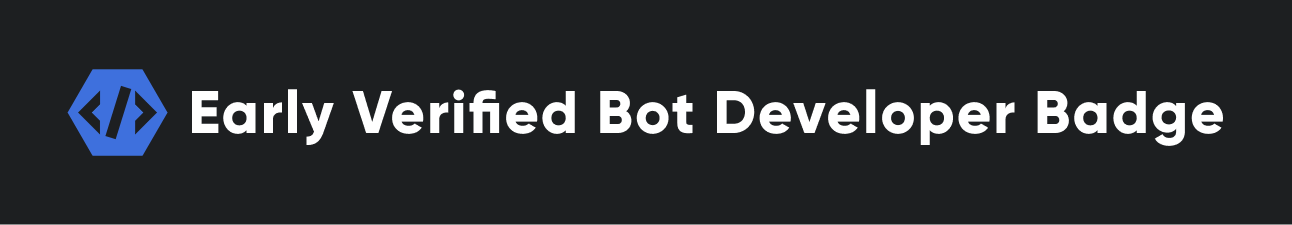Discord Early Verified Bot Developer Badge