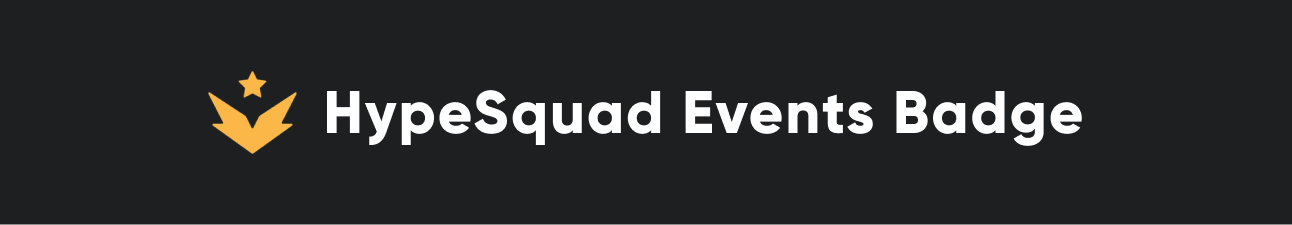 Discord HypeSquad Events Badge