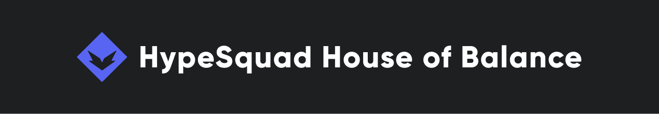 Discord HypeSquad House of Balance Badge
