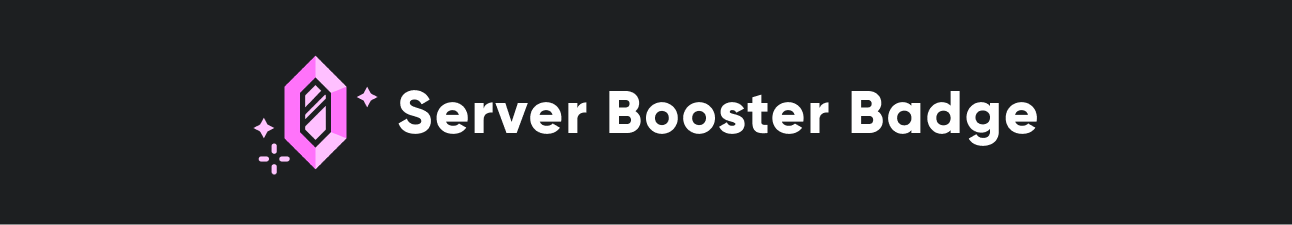 Discord Server Booster Badge