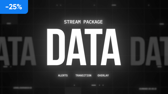 Data Twitch Overlay & Alerts Package for OBS Studio