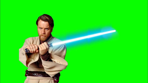 Green Screen Star Wars meme