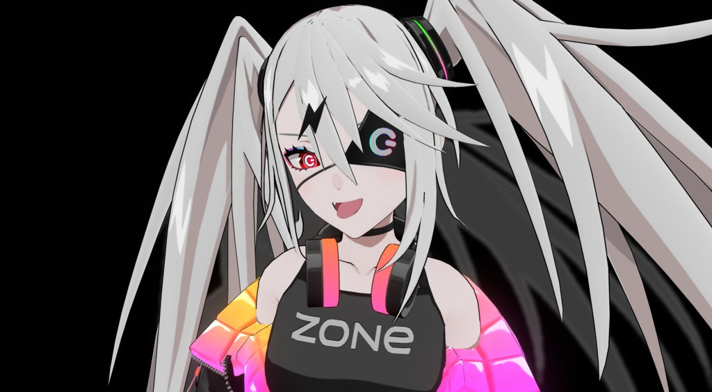 Zone Energy Free 3D VTuber Model by B.L.S. Booth