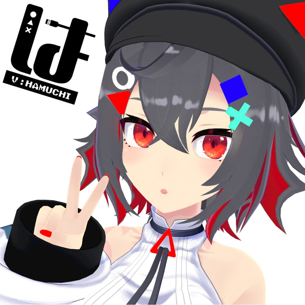 Free 3D VTuber Model by Hamuchi Shop