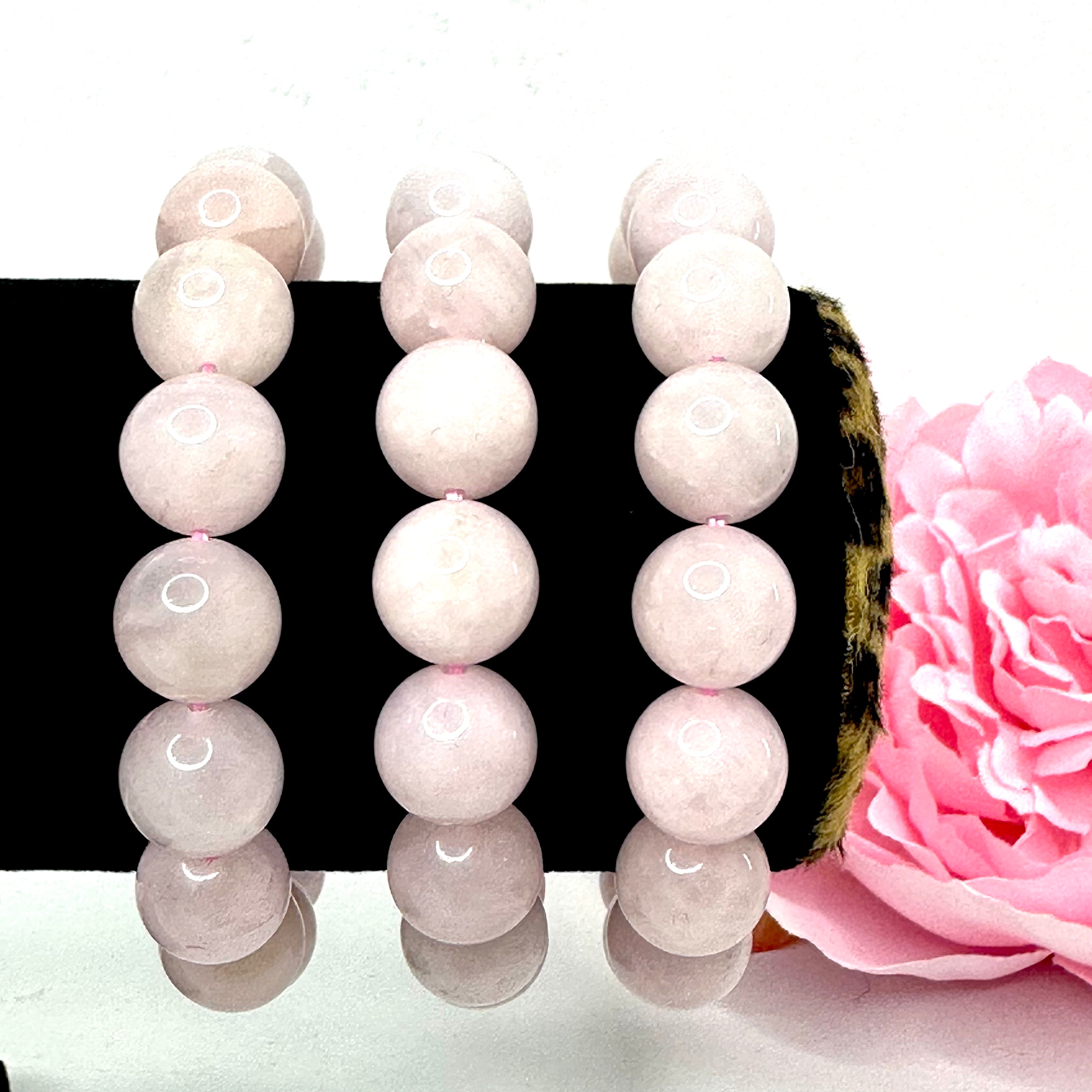 Rose Quartz Bracelet  (12mm)