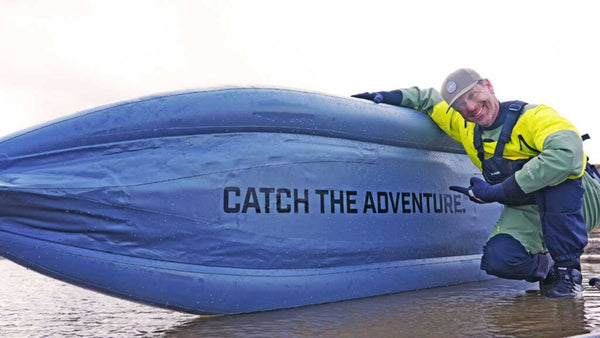 Ken Whiting NRS Pike Inflatable Fishing Kayak 