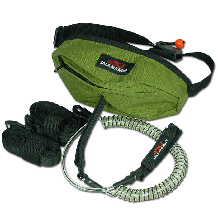 Salamander SUP Bag with Coiled Leash & Carry Strap