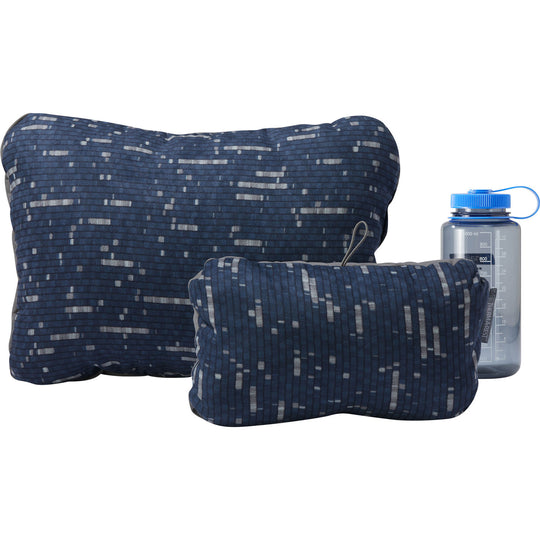 Therm-a-Rest Lumbar Travel Sitting Inflatable Back Support Pillow, Nautical Blue