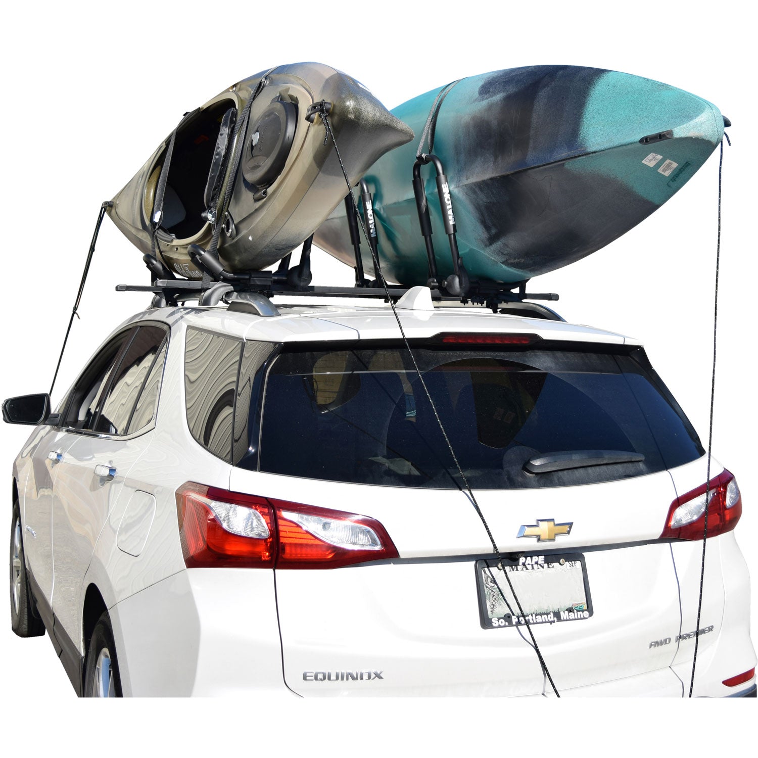 Malone Folding J-Cradle Kayak Carrier 2-Pack