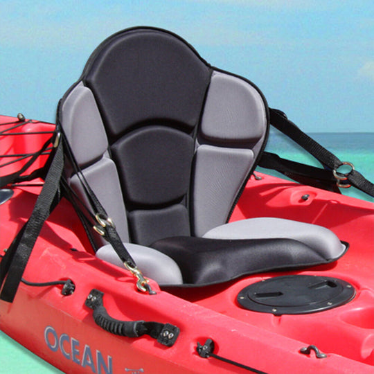 BESPORTBLE Kayak Seat Cushion: Comfortable Canoe Seat Kayak Seat Pad Kayak  Padded Seat Cushion Kayak Accessories for Fishing Boat (Black) 37x32.5x1cm