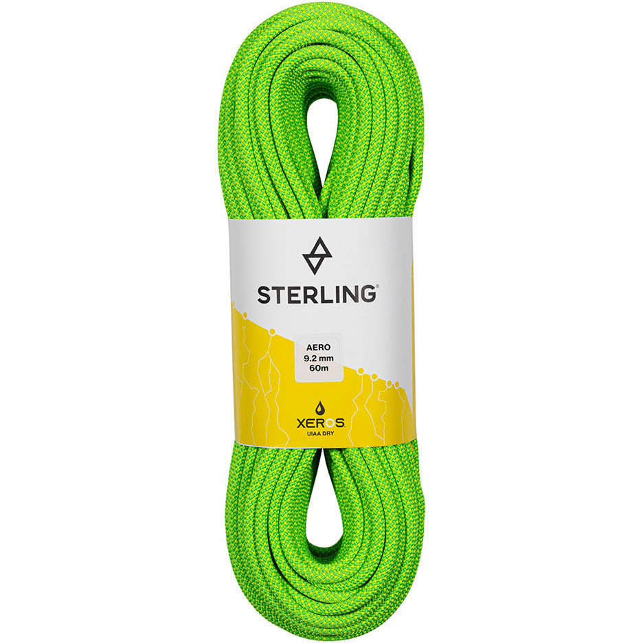 Sterling Aero 9.2 mm XEROS Dry Climbing Rope