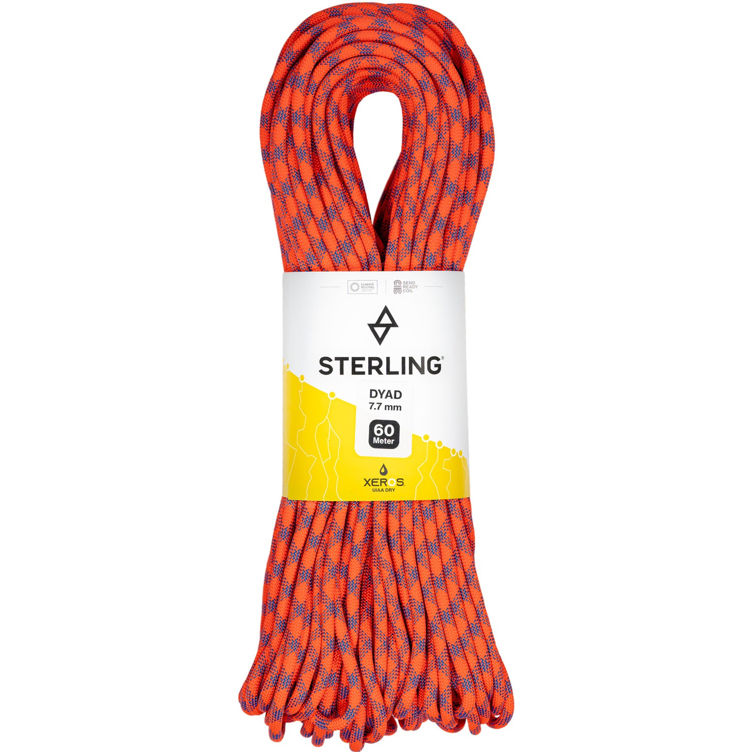 Sterling Rope Dyad 7.7 XEROS Climbing Rope