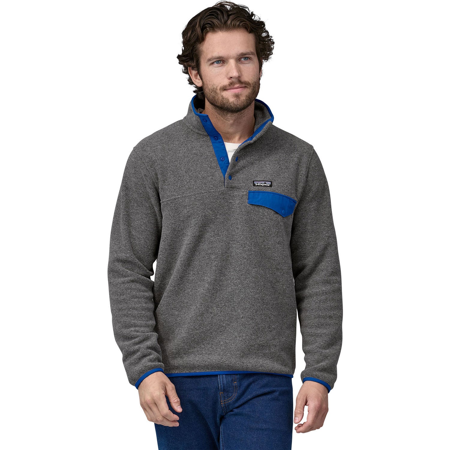 Patagonia Men's Lightweight Synchilla Snap-T Pullover Top