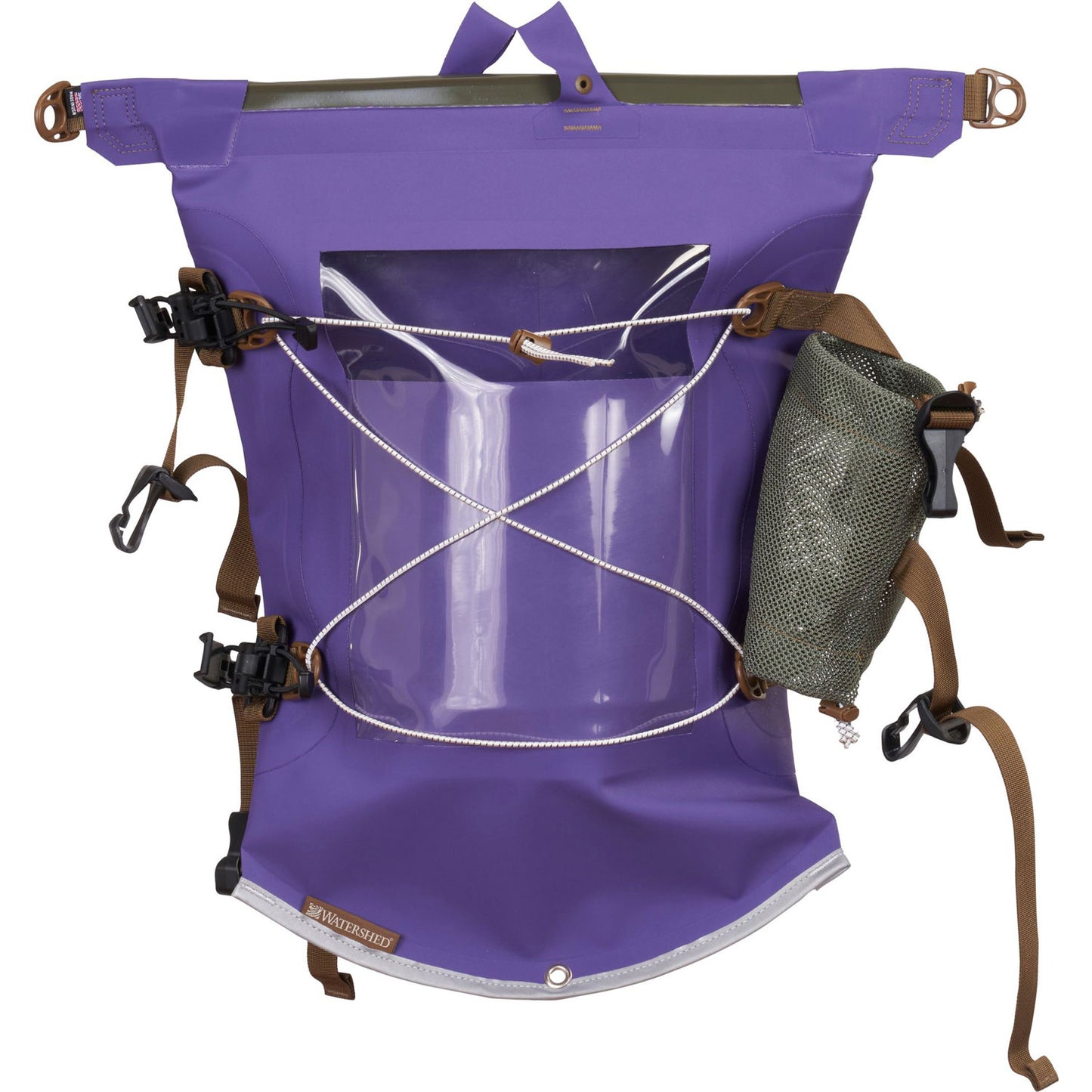 Watershed Aleutian Deck Bag in Royal Purple front
