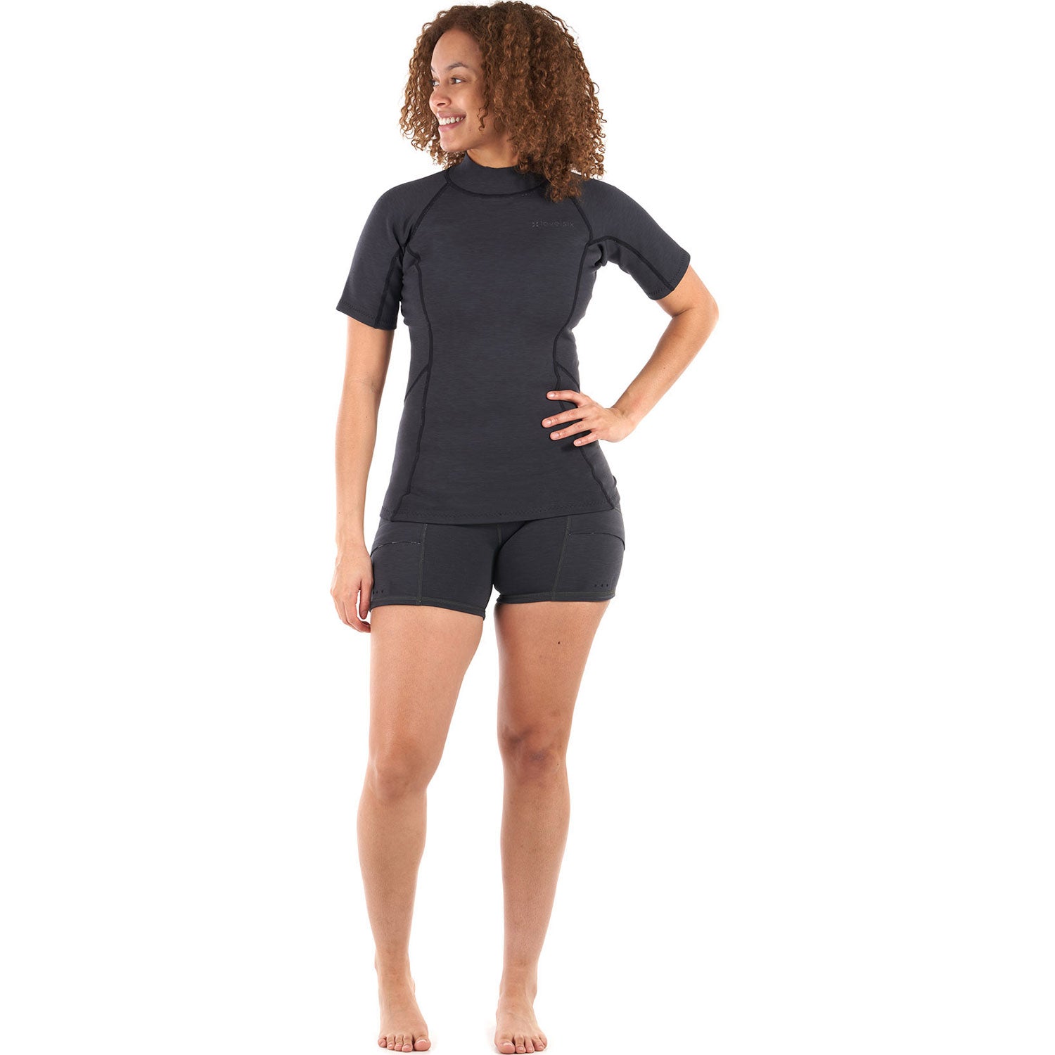 Reboxed Level Six Women's Sombrio Short Sleeve Neoprene Shirt