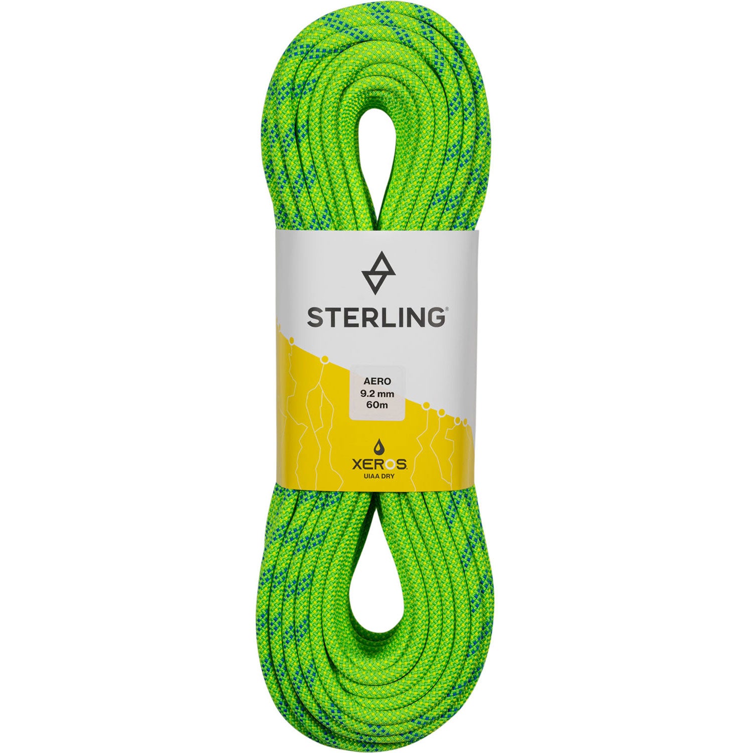 Sterling Aero 9.2 mm BiColor XEROS Dry Climbing Rope