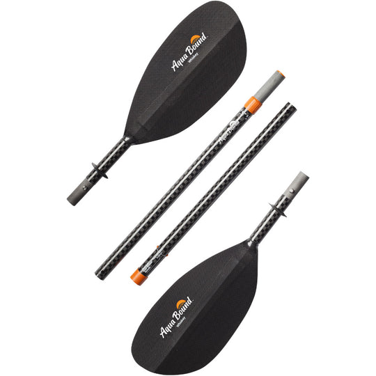 WONITAGO Kayak Paddles Carbon Fiber Shaft Paddle with Nylon Blades,  Floating Adjustable Kayaking Oars, 3 Piece, 230-250 cm/90-98