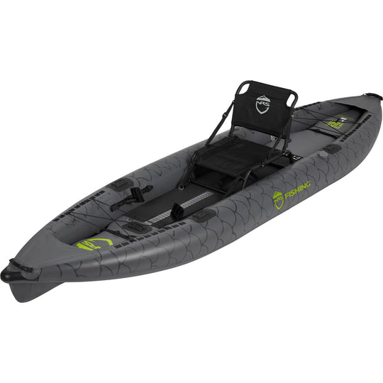 Sea Eagle 385FT Angler Inflatable Fishing Kayak Green Pro Solo-Swivel Seat  fish