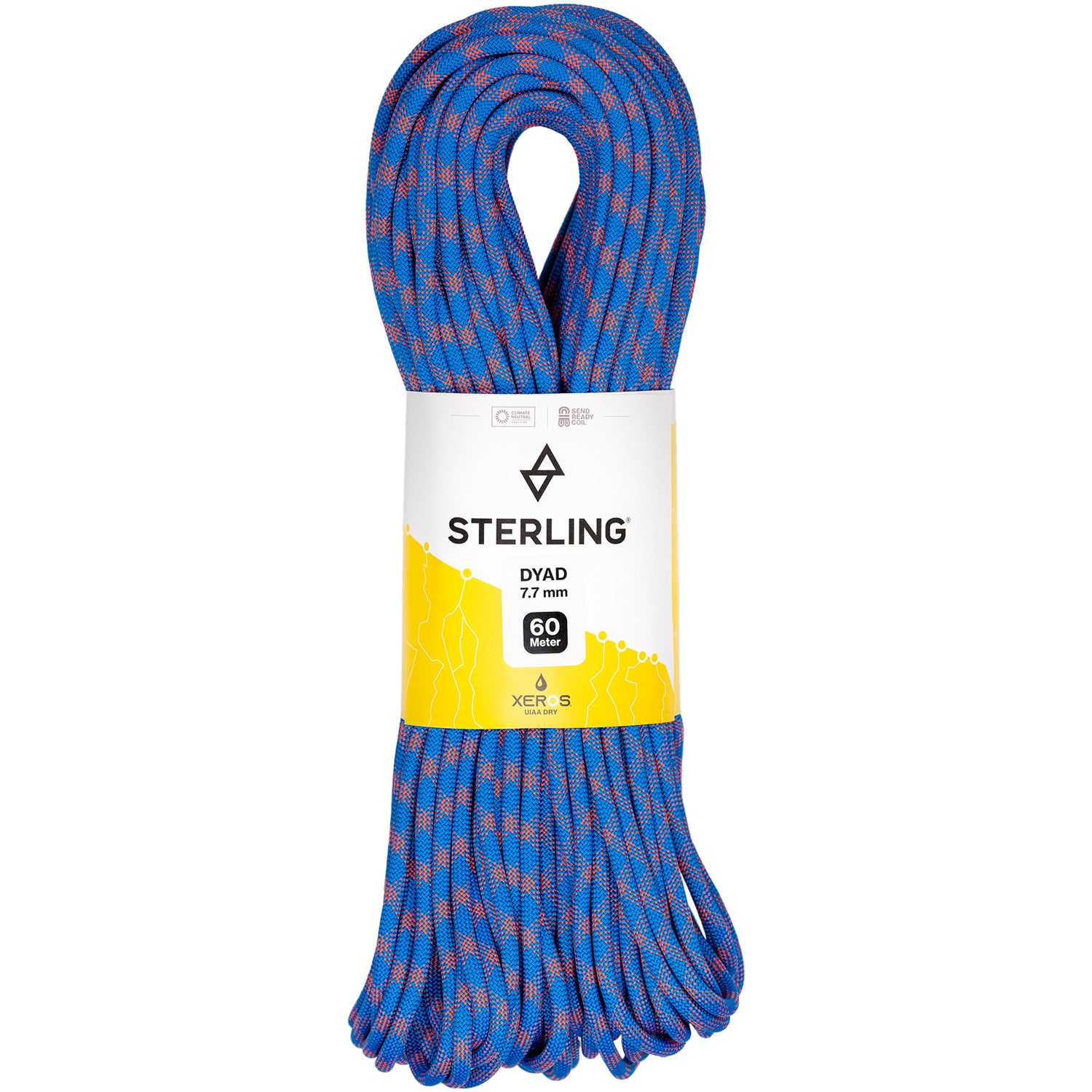 Sterling Rope Dyad 7.7 XEROS Climbing Rope