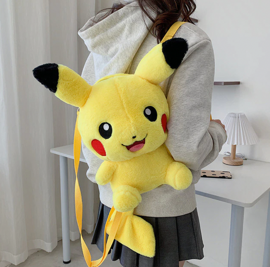 Pikachu Dark Lightning - Plush Backpack – GoPokeShop