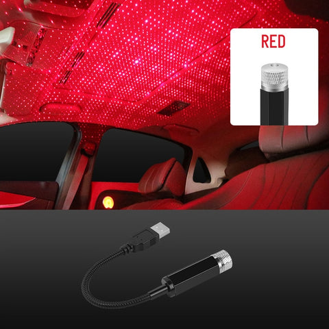 car roof star atmosphere light