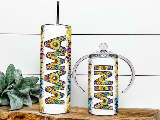 Floral Mama Seamless 20oz Sublimation Tumbler, Mothers Day Straight Tu –  The Doodle Letter Store