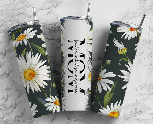 Blue Feather Design Add Your Own Name, 20oz Sublimation Tumbler Design –  The Doodle Letter Store