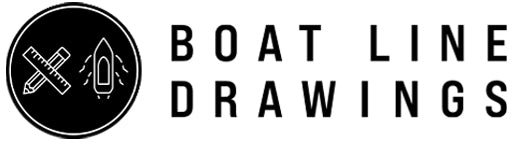 Boat Line Drawings