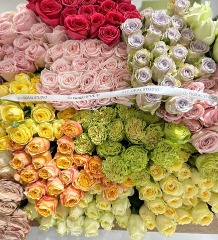 flowers with different colors