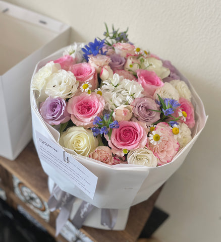 round shaped bouquet