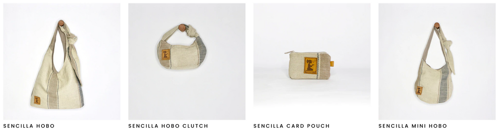 Bags from the Sencilla Collection