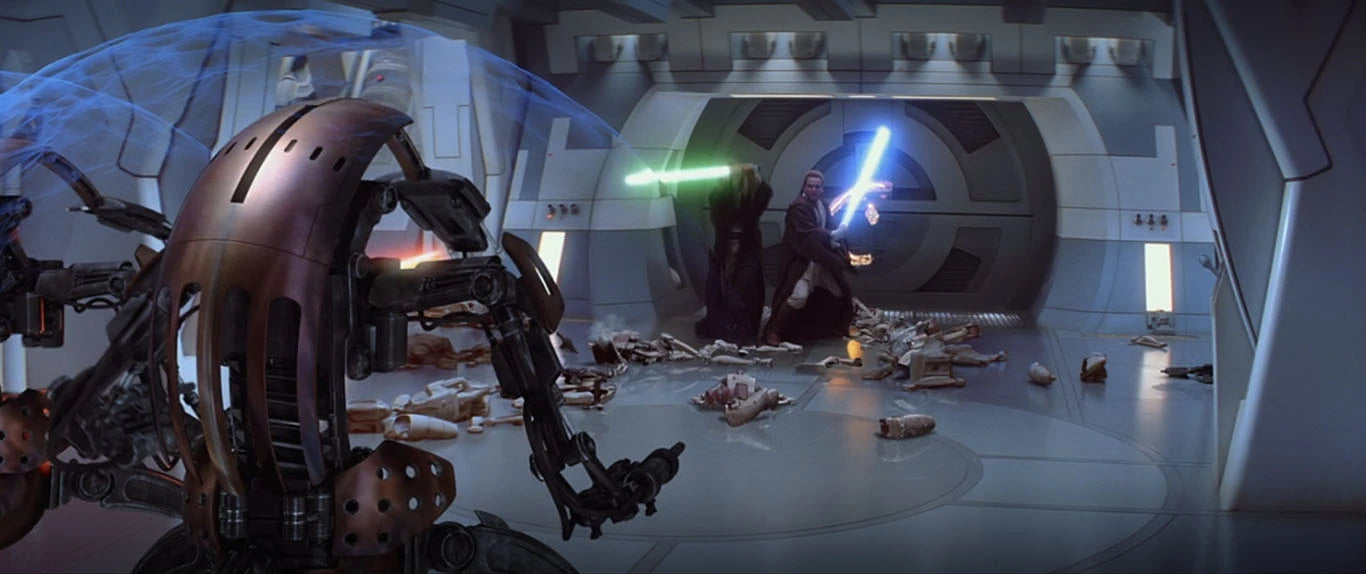 Il Combattimento con la Spada Laser di Obi-Wan Kenobi