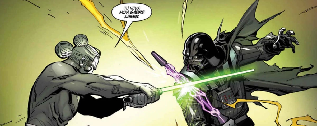 Darth Vader contro Kirak Infil'a