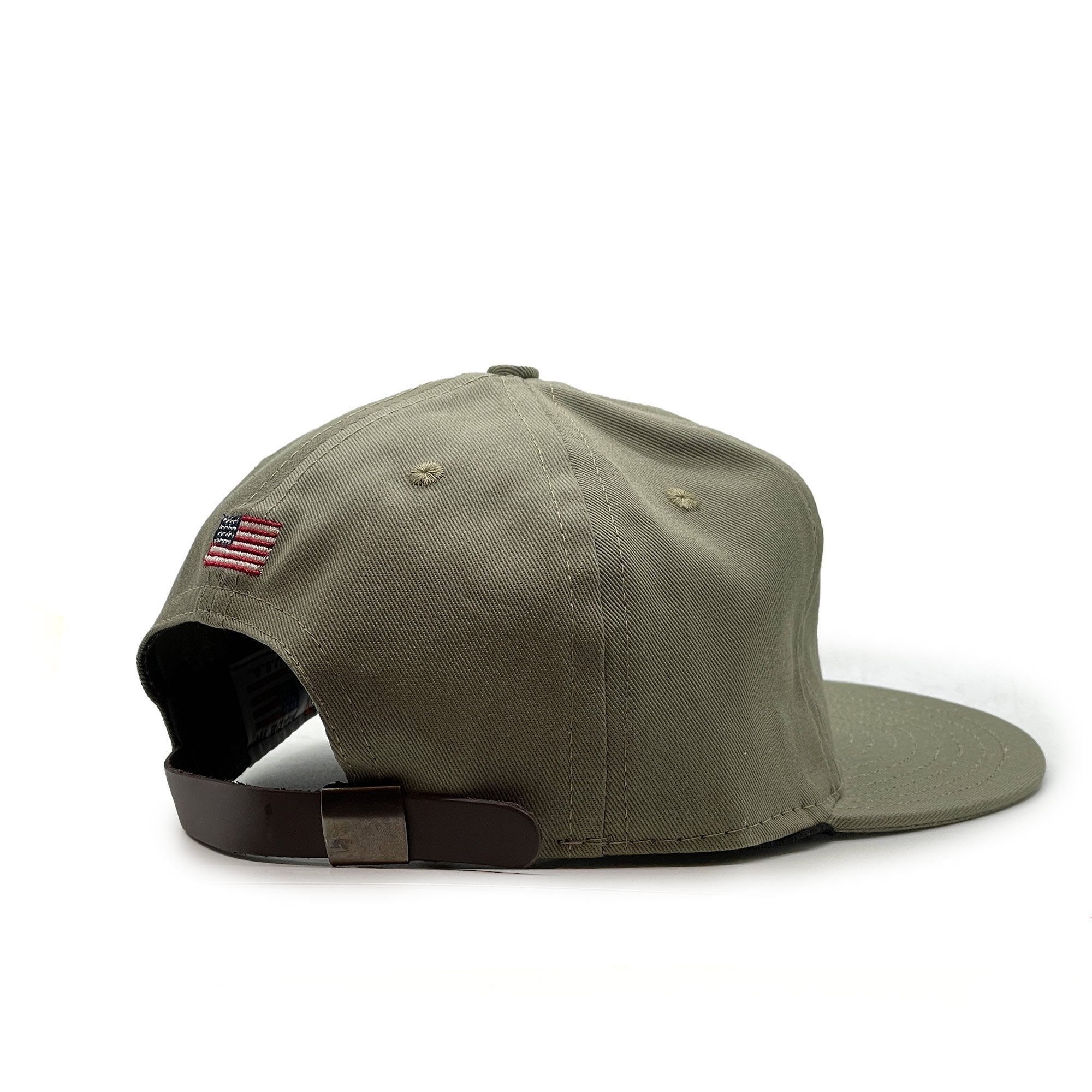 Ebbets Field Flannels x GS Twill Ballcap - Faded Olive